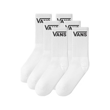 Vans Vn000qccwht Classic Half Crew Çorap Beyaz Beyaz Vans Vn000qccwht Classic Half Crew Çorap Beyaz Beyaz