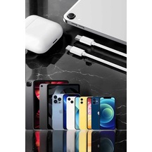Muratech Iphone Uyumlu İos Uyumlu Lightning Hızlı Şarj Tye C Lightning Şarj Kablosu