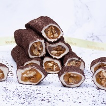 Kurtuluş Kuruyemiş Kakaolu Kaplamalı Cevizli Lokum 500 G