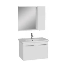 VitrA Quadrum Banyo Dolabı Seti 65 Cm Beyaz