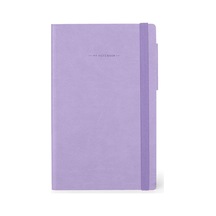 Not Defteri, Kareli, Medium, 192 Sayfa, Yumuşak Pu Cilt, Fsc Sertifikalı Kağıt, Fildişi Kağıt, 90 G/m², Aylık Çok Renkli