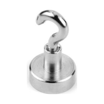 12Mm Pot Mıknatıs - Güçlü Neodyum Askı Kanca Mıknatıs