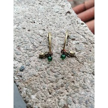 El Yapımı Tasarım Boncuk Küpe Şık Hediyelik Model 8a1d9e Çok Renkli