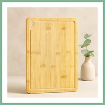 Bşkvirgo Bambu Kesme Tahtası 26x36x1.8 Cm Bsk2026 Çok Renkli