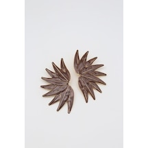 Çelik Küpe 14 K-17573 8,5 Cm Çok Renkli