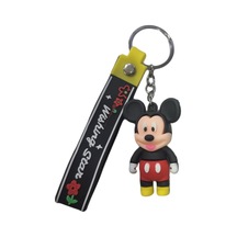 22 Cm Silikon Anahtarlık Mickey Mouse - Miki Fare Çocuk Anahtarlık