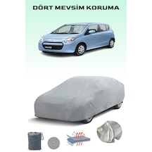 Gri Suzuki Alto Vıı Araba Brandası, Oto Örtüsü, Araba Çadırı Gri