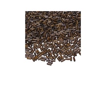 12 Mm Silindir Kahve Rengi Ahşap Boncuk 50 Gr