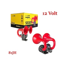 Seger 81Jh 12V Çift Boynuz Korna Daf,Vabis,Man,Scanıa,Marin