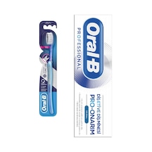Oral-B Pro-Expert Clinic Line Ortho Brush Diş Fırçası Soft + Pro-Onarım Diş Macunu 50 ML