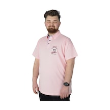 Mode Xl Büyük Beden T-Shirt Polo 73 22332 Somon 001