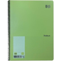 Umut U-Deep A4 Spiralli Defter Pp. Kapak 60 Yp. Kareli