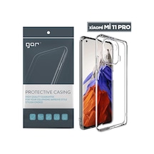 Gor Xiaomi Mi 11 Pro Kılıf Kamera Korumalı Şeffaf Silikon Kılıf- 5775 Mh-hs3397-0414