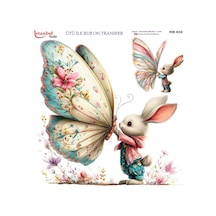 Ütü İle Rub On Transfer Kağıdı 30x30cm Rb-630