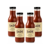 Sade Organik Ketçap Tatlı 280 Gr 4 Lü Paket