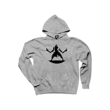 God of War Kratos 2 Gri Kapşonlu Sweat Gri