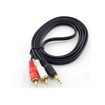 Speeduf 1.5 Metre Stereo Lale Kablo Ses Sistemi Kablosu Aux Rca