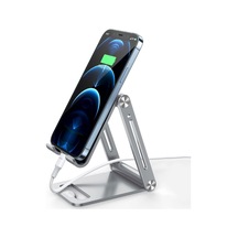 Ayrex Juo Alüminyum Katlanabilir Metal Masaüstü Telefon Tutucu Standı Gümüş Diğer