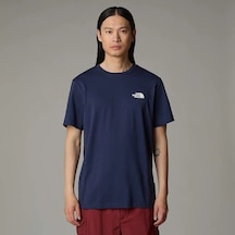 The North Face M Ss Simple Dome Tee Erkek T-shirt Nf0a87ng8k21 Lacivert