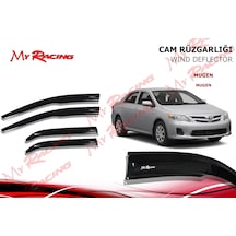 Toyota Corolla Uyumlu 2007-2012 Mugen Cam Rüzgarlığı 4Lü