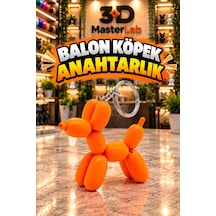 Sevimli Balon Köpek Figür Anahtarlık