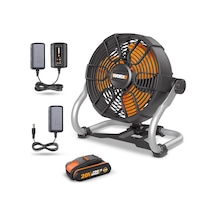 Worx Wx095 20volt 2.0ah. Li-ion 242mm Profesyonel Hibrit Şantiye Fanı/vantilatör