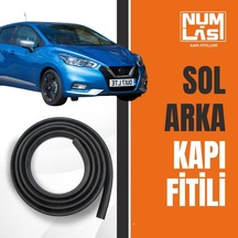 Nissan Micra 2018-2022 Sol Arka Kapı Fitili-a Kalite-numlas-nm5524