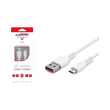 Subzero CL56 Micro Powerbank Usb Şarj Ve Data Kablo Hızlı 2.0A 25 CM
