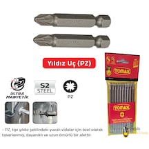 Tomax Pz2 X 100 Mm Bits Uç 10 Adet