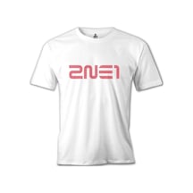 2Ne1 - Logo Beyaz Erkek Tshirt