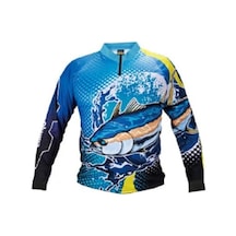 Bkk Okuma Tuna Fishing Jersey Çok Renkli