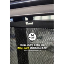 Renault Latitude / Megane 3 Arka Perde Klipsi - Siyah - 2 Adet