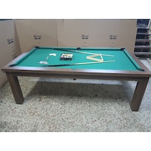 234 x 130 x 80 CM Amerikan Bilardo ve Yemek Masası