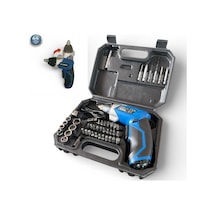 Hyundai HPA0416 Şarjlı Tornavida + 4V 1.3AH 4NM 1/4 Hex Lokmalı Set