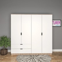 Loft Gardırop Suntalam Beyaz