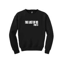 The Last of Us 2 Text Siyah Sweatshirt