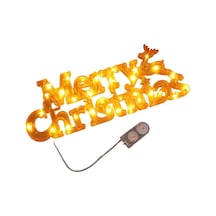 Soulader Yılbaşı Ağacı Işık Seti Led Ampul Zinciri Dekorasyonu Ev Parti Süsleme Aydınlatma Ürünleri Sarı