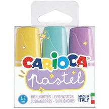 Carioca Pastel Renk Mini Işaretleme Kalemi 3'lü