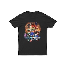 Startmore Adrift Ko Buta Sonic The Hedgehog Unisex Tişört T-shirt Bet7860 Bet7860 Siyah