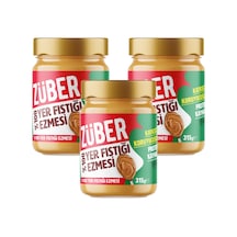 Züber %100 Fıstık Ezmesi 3 x 315 G