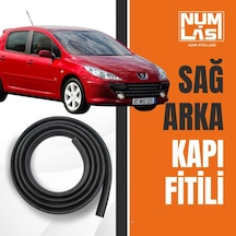 Peugeot 307 Sağ Arka Kapı Fitili-a Kalite-numlas-nm3567