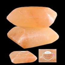 Hanzade Bitkisel Himalaya Tuz Sabunu 300-350 Gr X 2 Adet Zengin Mineralli Doğal Saf Pembe Himalaya Kaya Tuzu Sabunu Doğal Peeling Sku: Smg8690010421999 Acı Badem