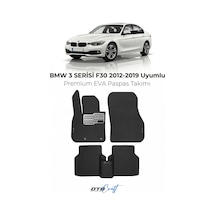 OtoCraft Bmw 3 Serisi F30 2012-2019 Araca Özel 3d Havuzlu Eva Paspas Tam Set 5 Parça