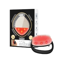 Foreo Flıp Play Advanced Led Saç Fırçası Kırmızı, Mavi Ve Yeşil Işık Modlarına Sahip 3 Ü 1 Arada Bakım Aracı, Sağlıklı Görünen Saç Ve Saç Derisini Destekler - Midnight Magic
