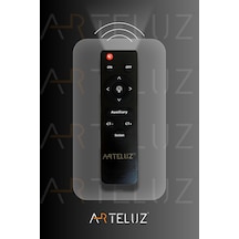 Dikdörtgen Model Modern Plafonyer Avize 90x60 Cm Çok Renkli