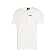 Hummel Member T-shırt S/s Erkek Kısa Kol T-shırt Beyaz Beyaz