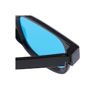 Mufunye 3d Anaglif Gözlükleri - Kırmızı-mavi Lensli, 3d Filmler, Oyunlar, Yayınlar İçin Uygun, Hafif Ve Konforlu Siyah Kare