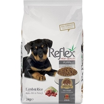 Reflex Puppy Kuzu Etli ve Pirinçli Yavru Köpek Maması 3 KG
