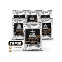 Ecamp 100% Doğal Tek Kibritle Tutuşan Meşe Kömürü 1.5 Kg X 6 Adet Çoklu Paket