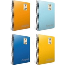 Gıpta Chromo 120 Yp. A4 Spiralli Pp. Kapak Defter Kareli 4'lü